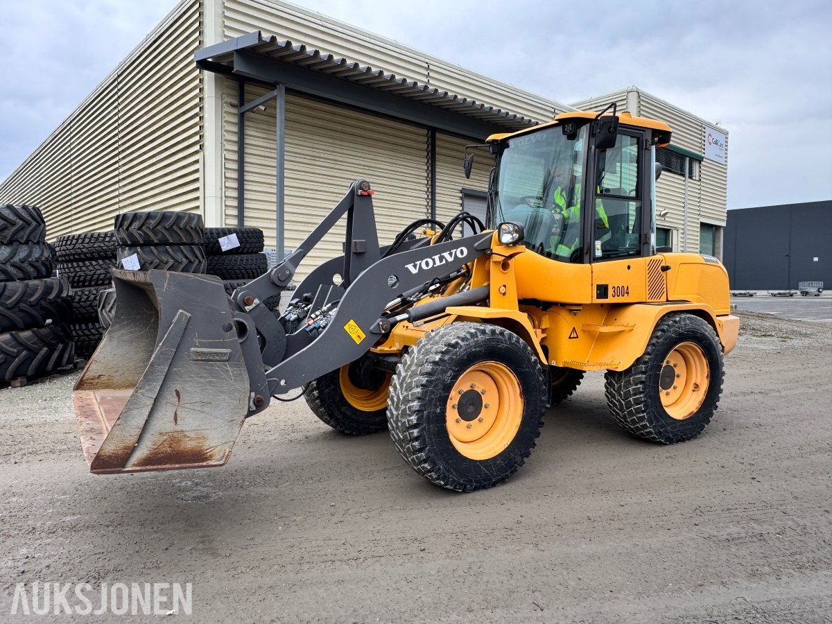 2015 Volvo L35G Hjullaster, 1614 timer, skuffe, hydraulikkuttak