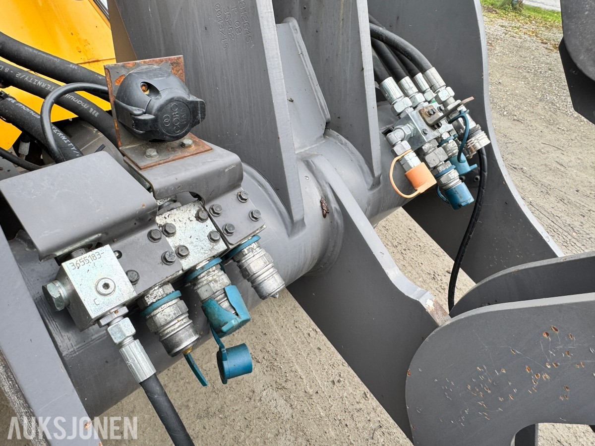 2015 Volvo L35G Hjullaster, 1614 timer, skuffe, hydraulikkuttak