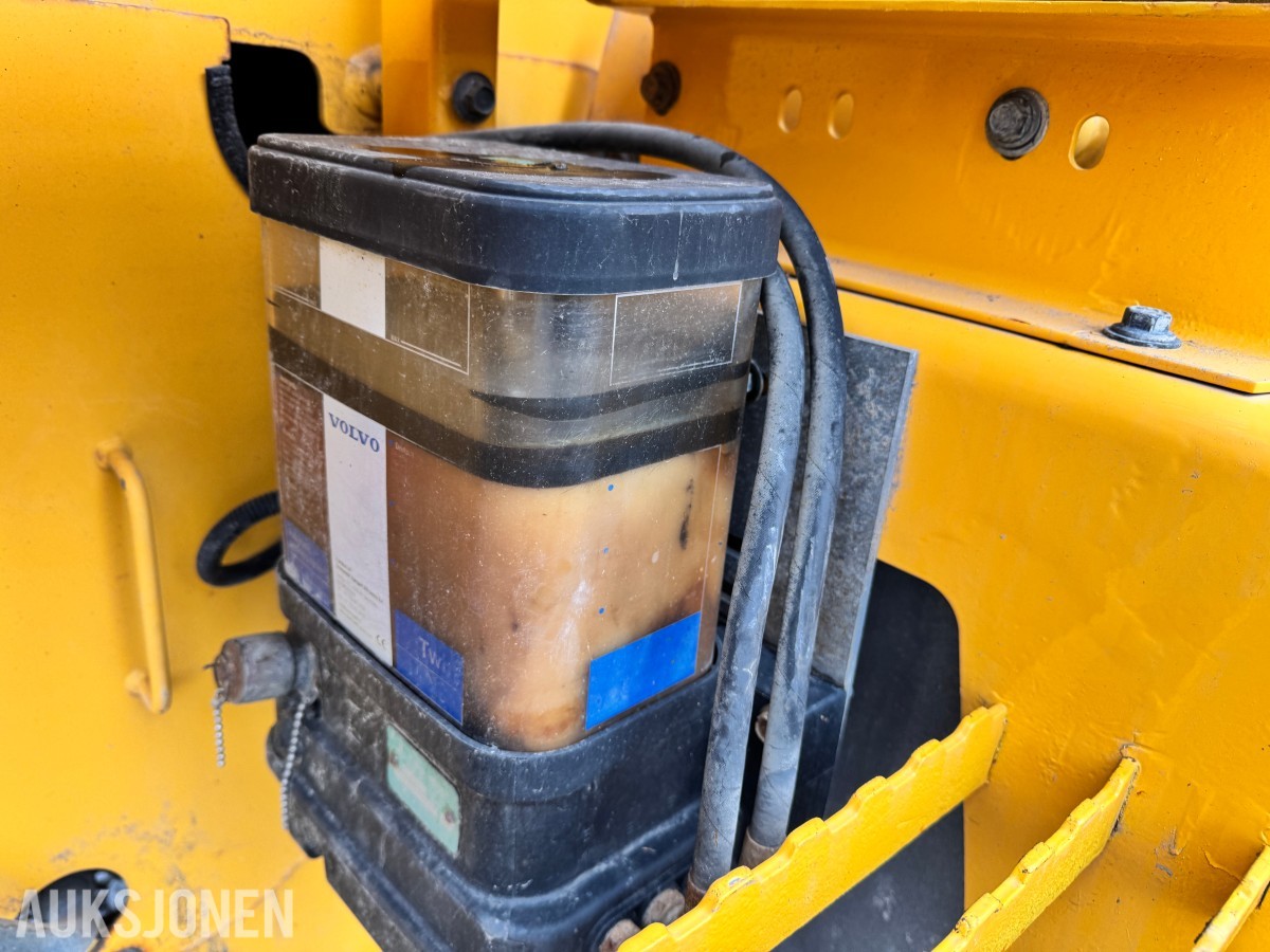 2010 Volvo L70F Hjullaster, 6694 t, skuffe, BM-feste, sentralsmøring