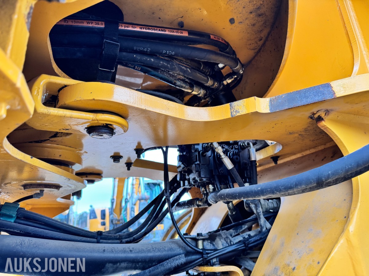 2010 Volvo L70F Hjullaster, 6694 t, skuffe, BM-feste, sentralsmøring