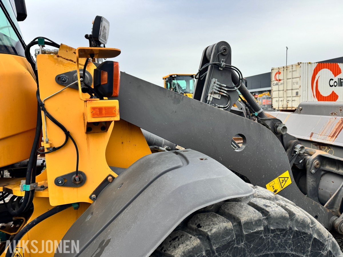 2010 Volvo L70F Hjullaster, 6694 t, skuffe, BM-feste, sentralsmøring