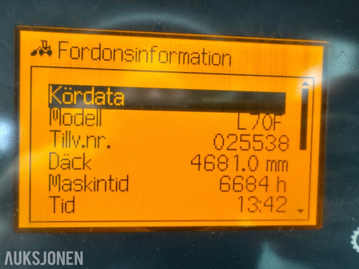 2010 Volvo L70F Hjullaster, 6694 t, skuffe, BM-feste, sentralsmøring