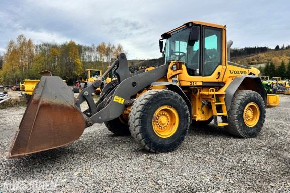 2010 Volvo L70F Hjullaster, 6694 t, skuffe, BM-feste, sentralsmøring