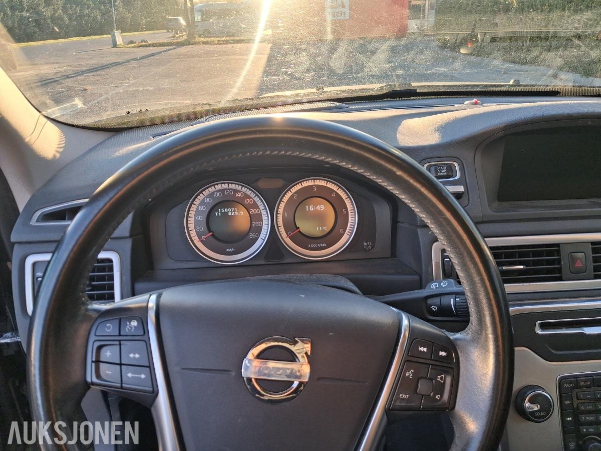 2012 VOLVO V70 1.6 DIESEL 114HK SKINNSETER S+V DEKK *INGEN MINSTEPRIS*