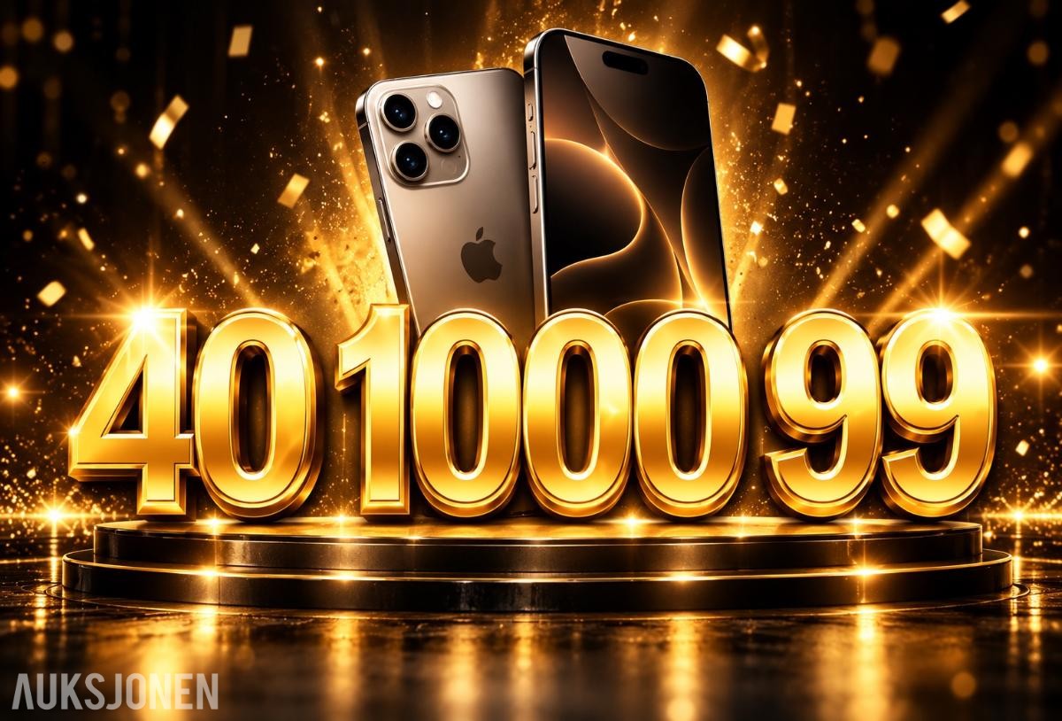 Gullnummer 40 1000 99