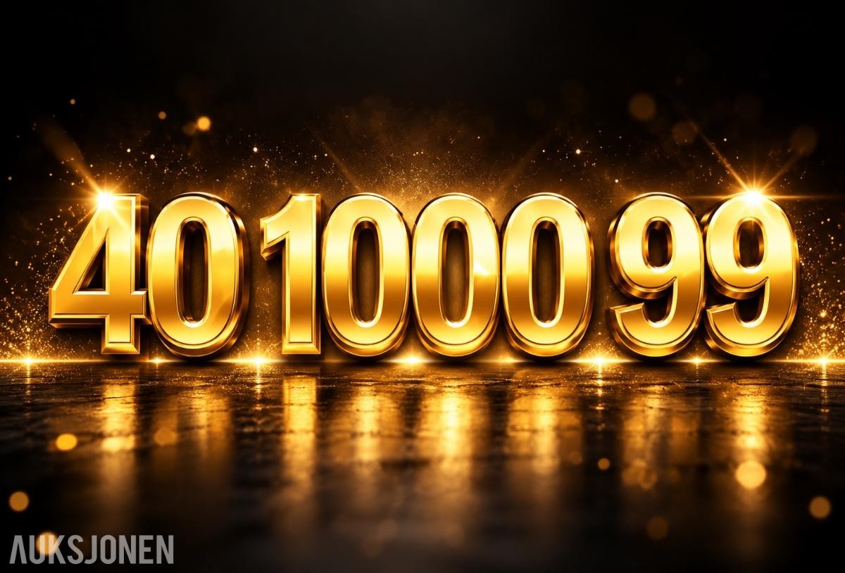Gullnummer 40 1000 99
