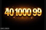 Gullnummer 40 1000 99