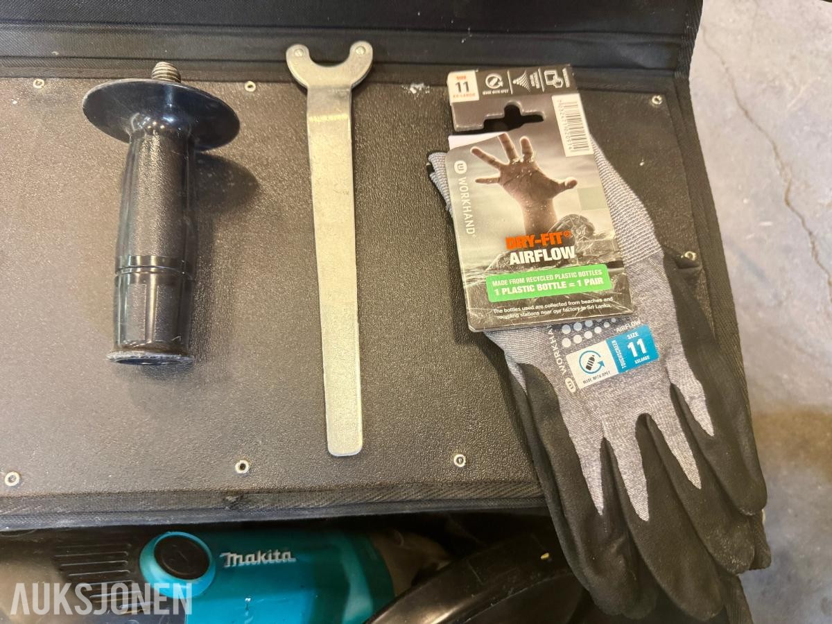 2012 Makita GA9010C vinkelsliper 230 mm 2000 W med koffert