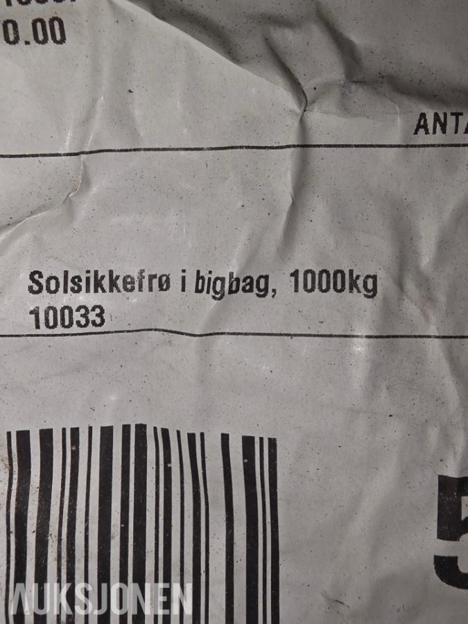 2026 solsikkefrø 1000kg