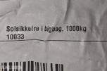 2026 solsikkefrø 1000kg