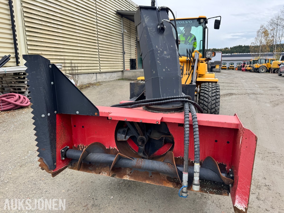 Westbjørn/Hydromann 2050 hydraulisk snøfres for hjullaster og traktor