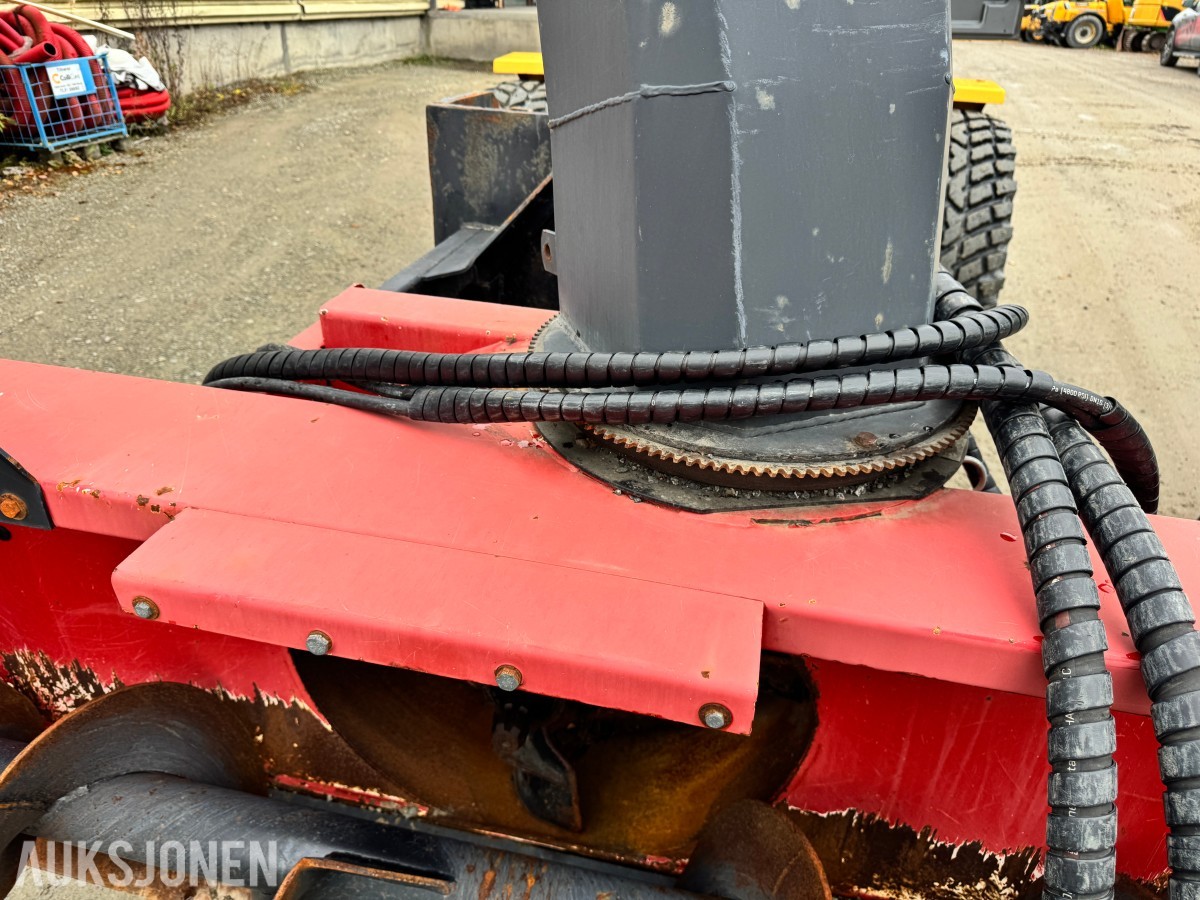 Westbjørn/Hydromann 2050 hydraulisk snøfres for hjullaster og traktor