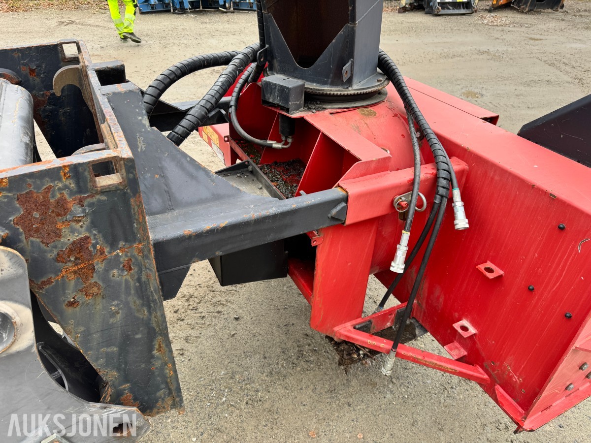 Westbjørn/Hydromann 2050 hydraulisk snøfres for hjullaster og traktor
