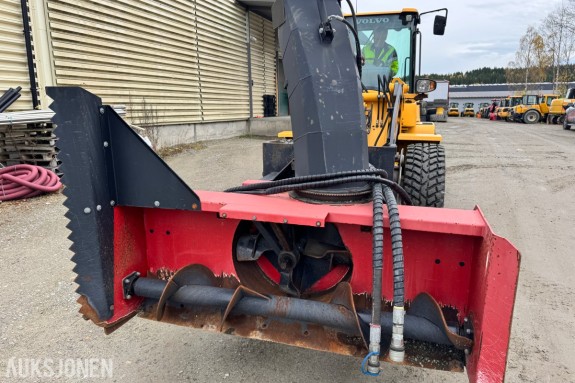 Westbjørn/Hydromann 2050 hydraulisk snøfres for hjullaster og traktor