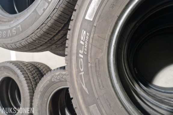 2017 Michelin Agilis Camping 225/75 R16 CP - 5 stk - 116Q - Dekk for bobil og campingkjøretøy