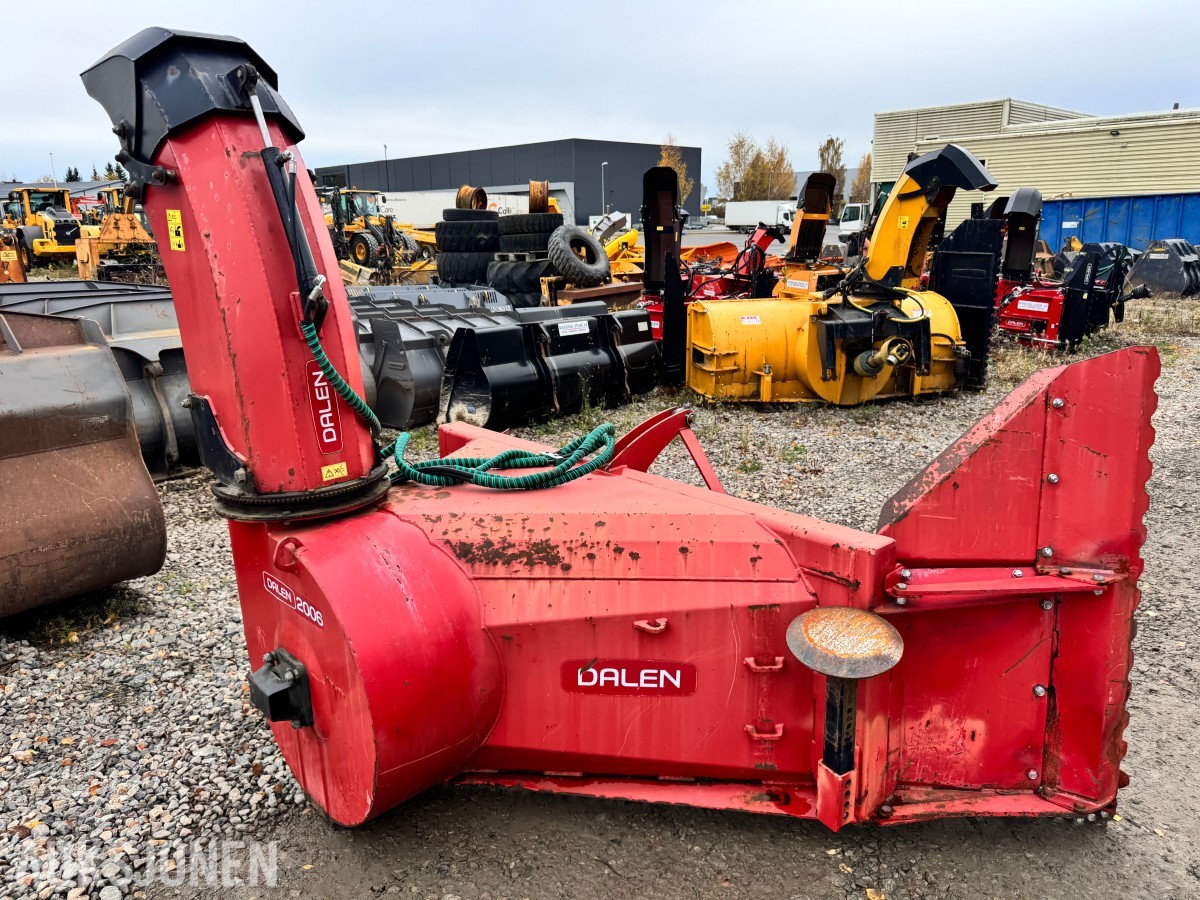 2015 Dalen 2006-110 snøfreser med hydraulisk sving og tut