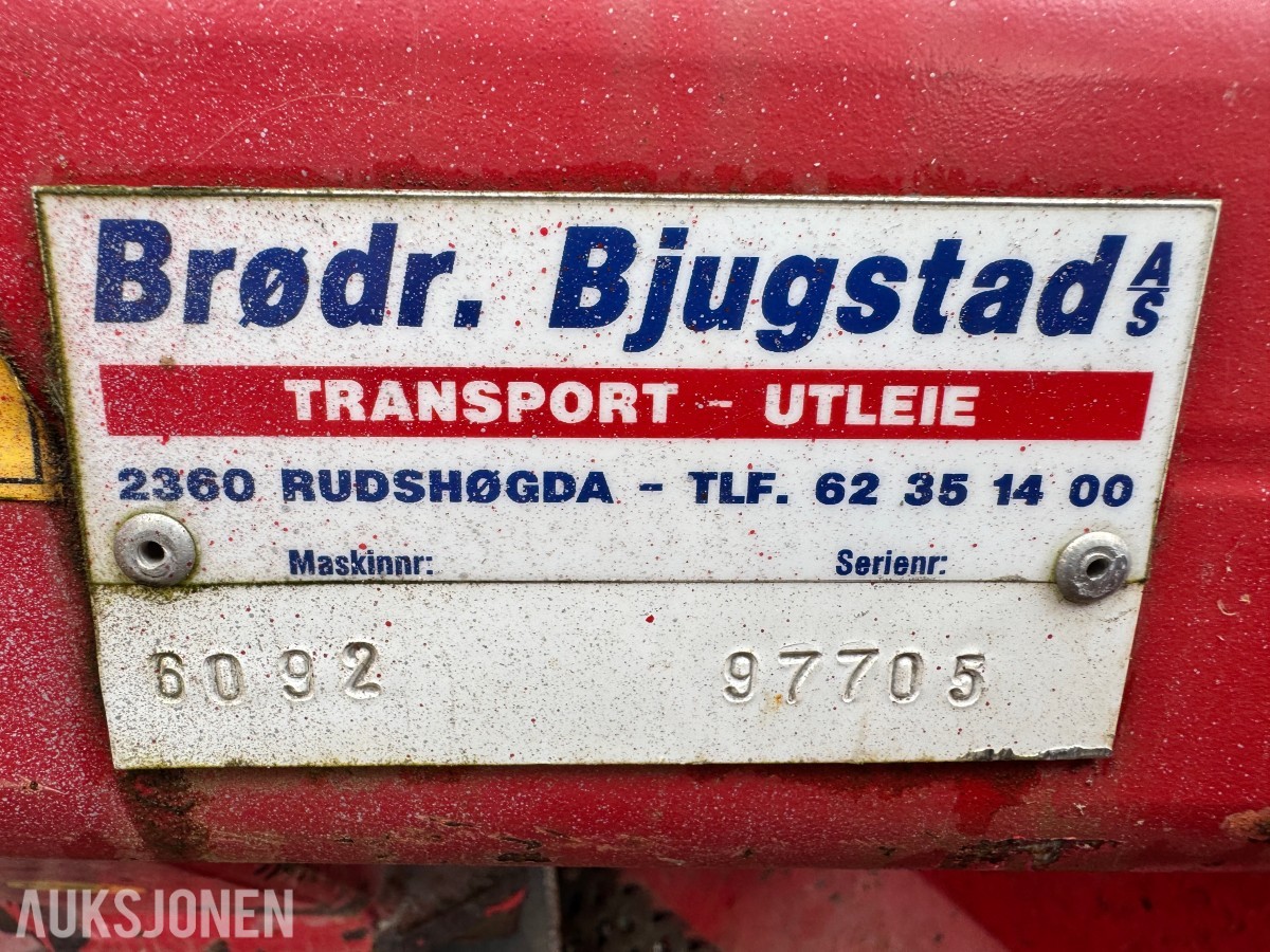 2015 Dalen 2006-110 snøfreser med hydraulisk sving og tut