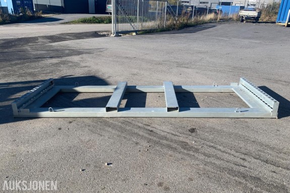Rosing Transportpall til byggegjerder.