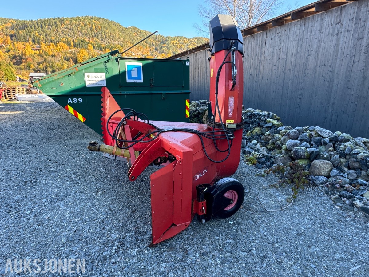 2015 Dalen 2006-010 Snøfres – hydraulisk utkaster, kraftoverføringsdrift