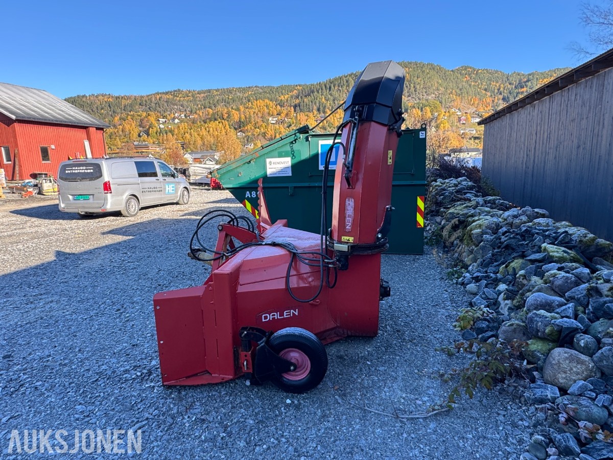 2015 Dalen 2006-010 Snøfres – hydraulisk utkaster, kraftoverføringsdrift