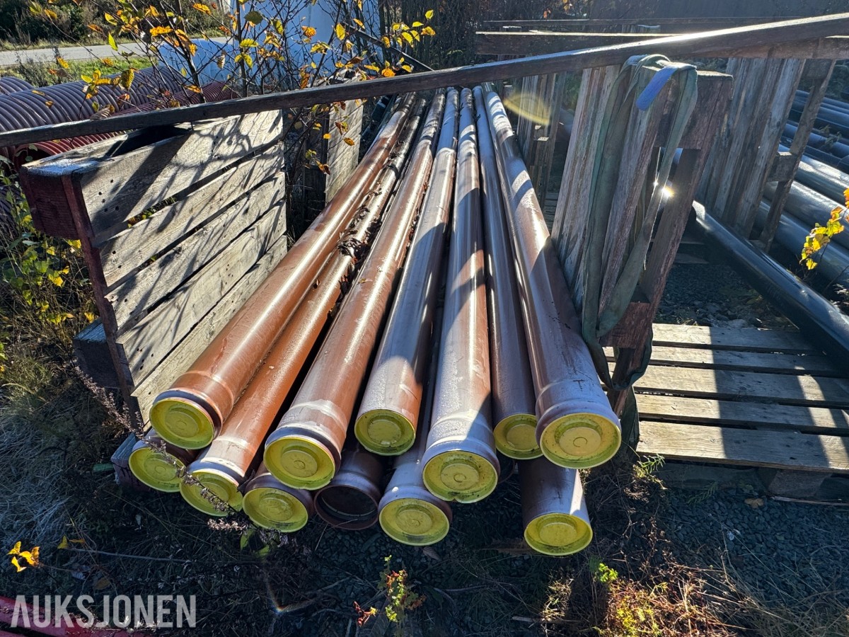 Diverse rør – PVC/PP og korrugerte rør