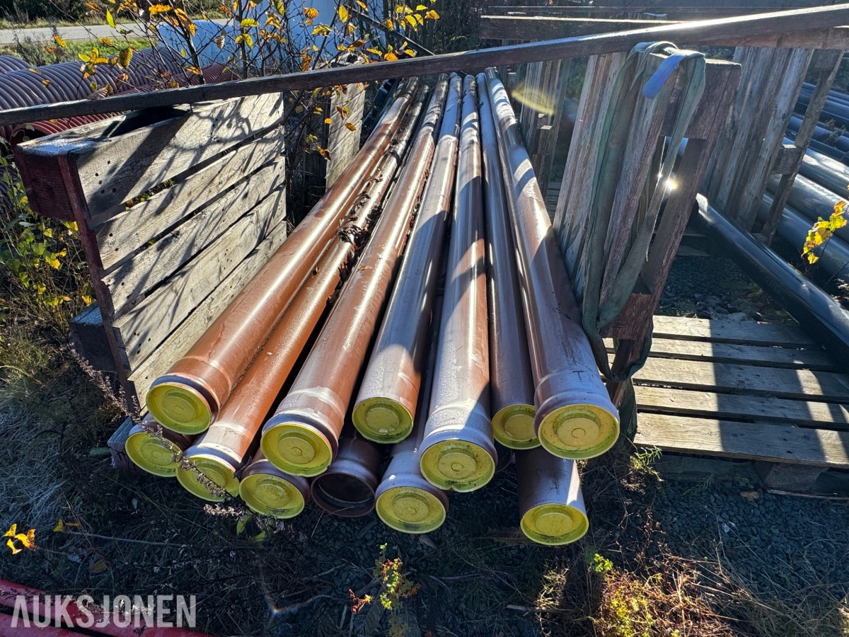 Diverse rør – PVC/PP og korrugerte rør
