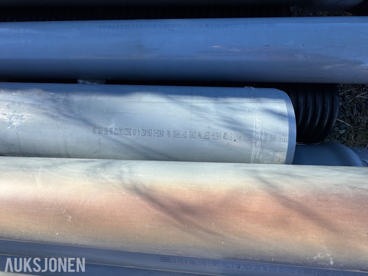 Diverse rør – PVC/PP og korrugerte rør