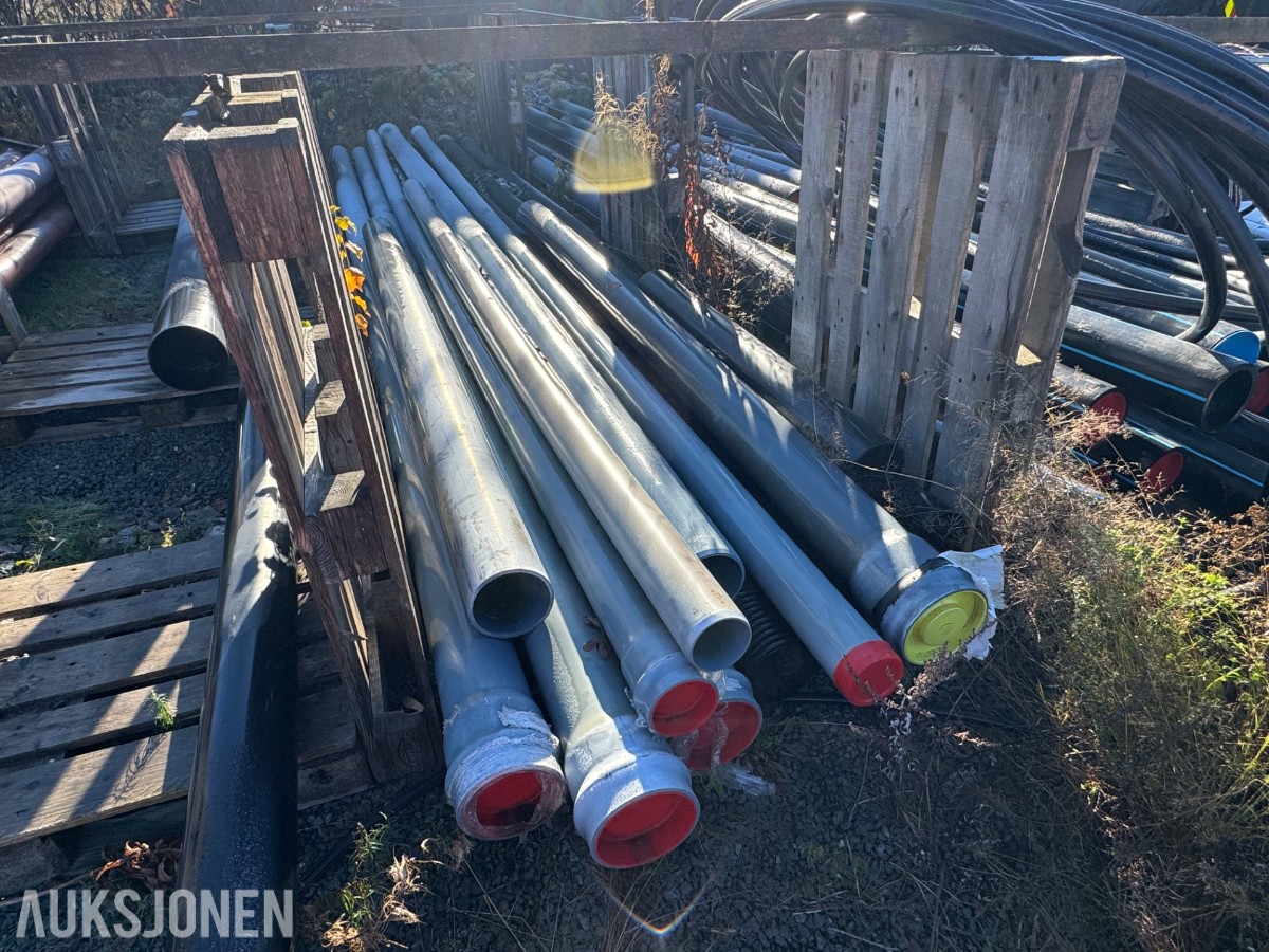 Diverse rør – PVC/PP og korrugerte rør