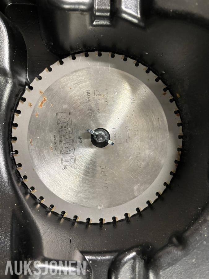 4 stk. batteridrevne sirkelsager -  DeWalt, Milwaukee og Panasonic brukt/utestet