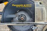 4 stk. batteridrevne sirkelsager -  DeWalt, Milwaukee og Panasonic brukt/utestet