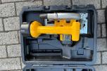 4 stk. batteridrevne sirkelsager -  DeWalt, Milwaukee og Panasonic brukt/utestet
