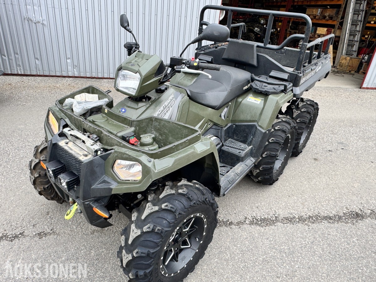 2022 POLARIS SPORTSMAN 570 6X6 VINSJ LASTEPLAN VARME TRAKTORREGISTRERT