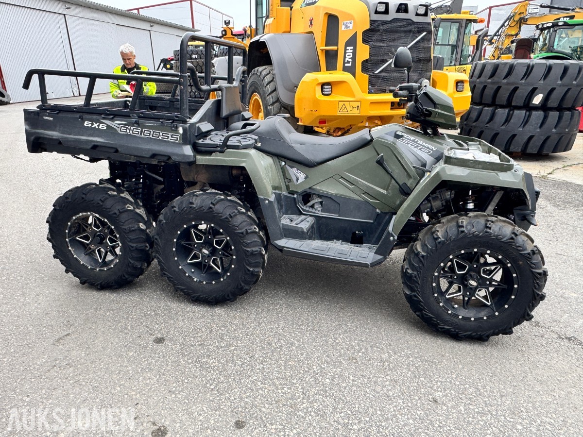 2022 POLARIS SPORTSMAN 570 6X6 VINSJ LASTEPLAN VARME TRAKTORREGISTRERT