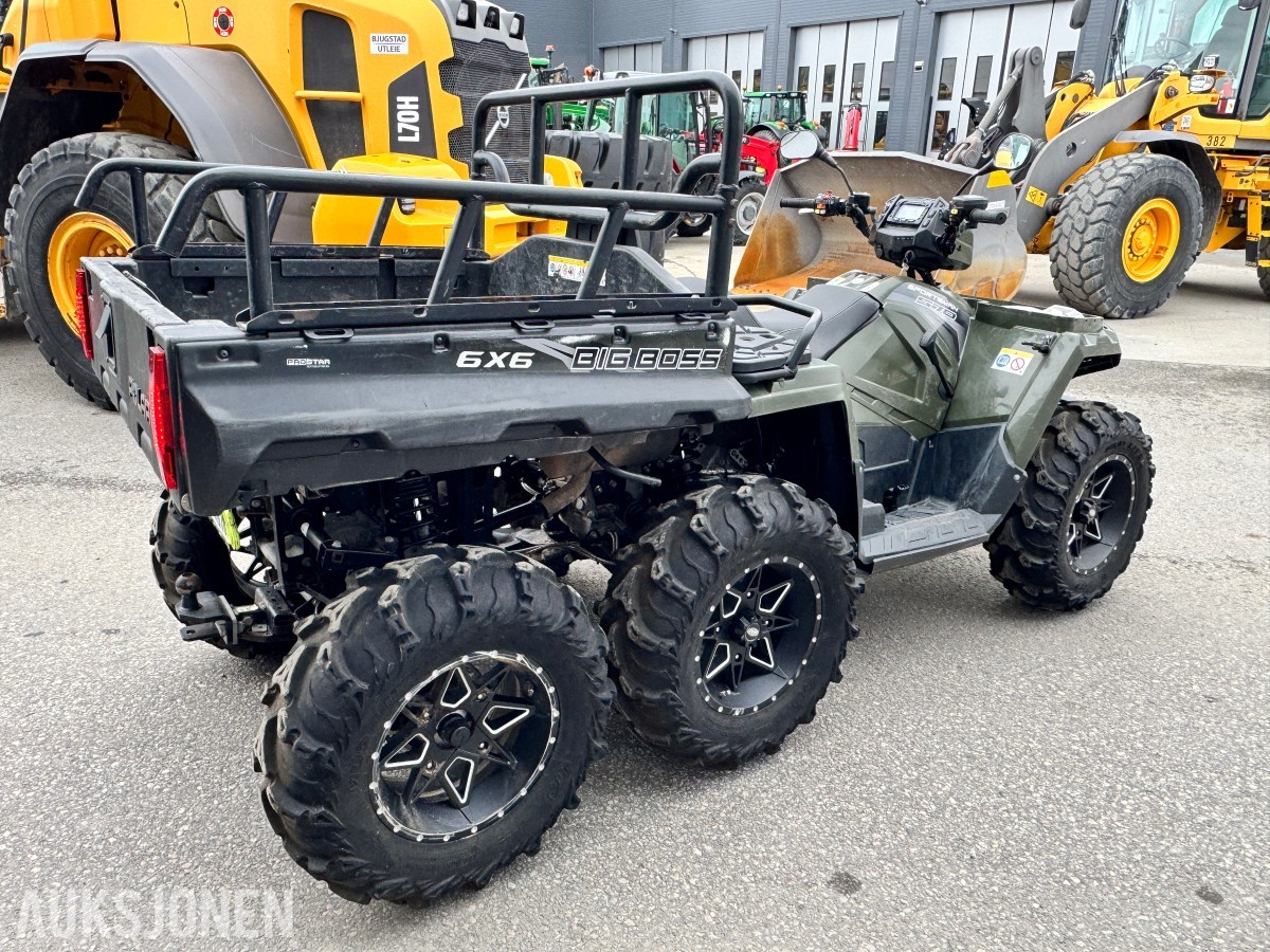 2022 POLARIS SPORTSMAN 570 6X6 VINSJ LASTEPLAN VARME TRAKTORREGISTRERT