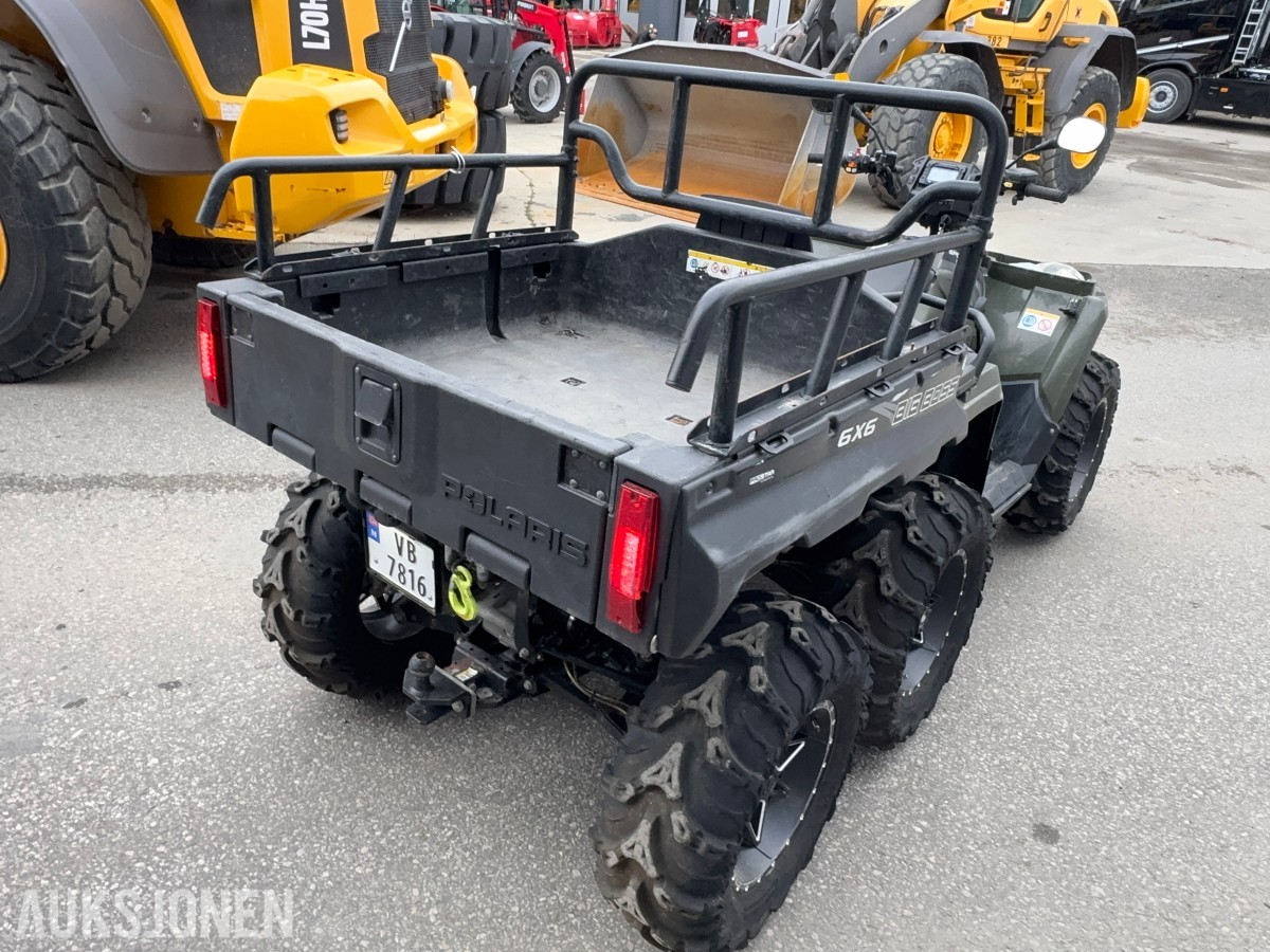 2022 POLARIS SPORTSMAN 570 6X6 VINSJ LASTEPLAN VARME TRAKTORREGISTRERT