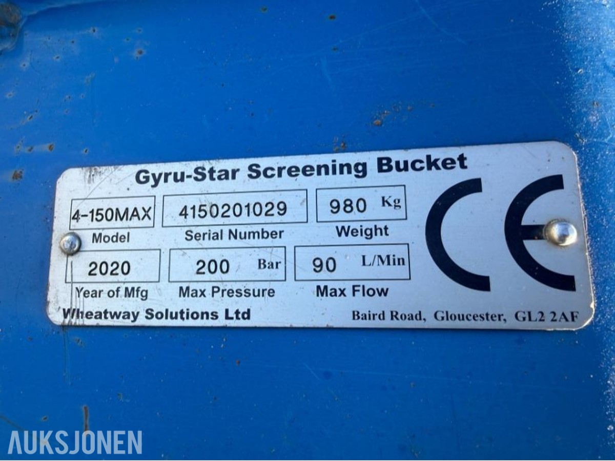 2020 Gyru-Star 4-150max sikteskuff - S60 feste