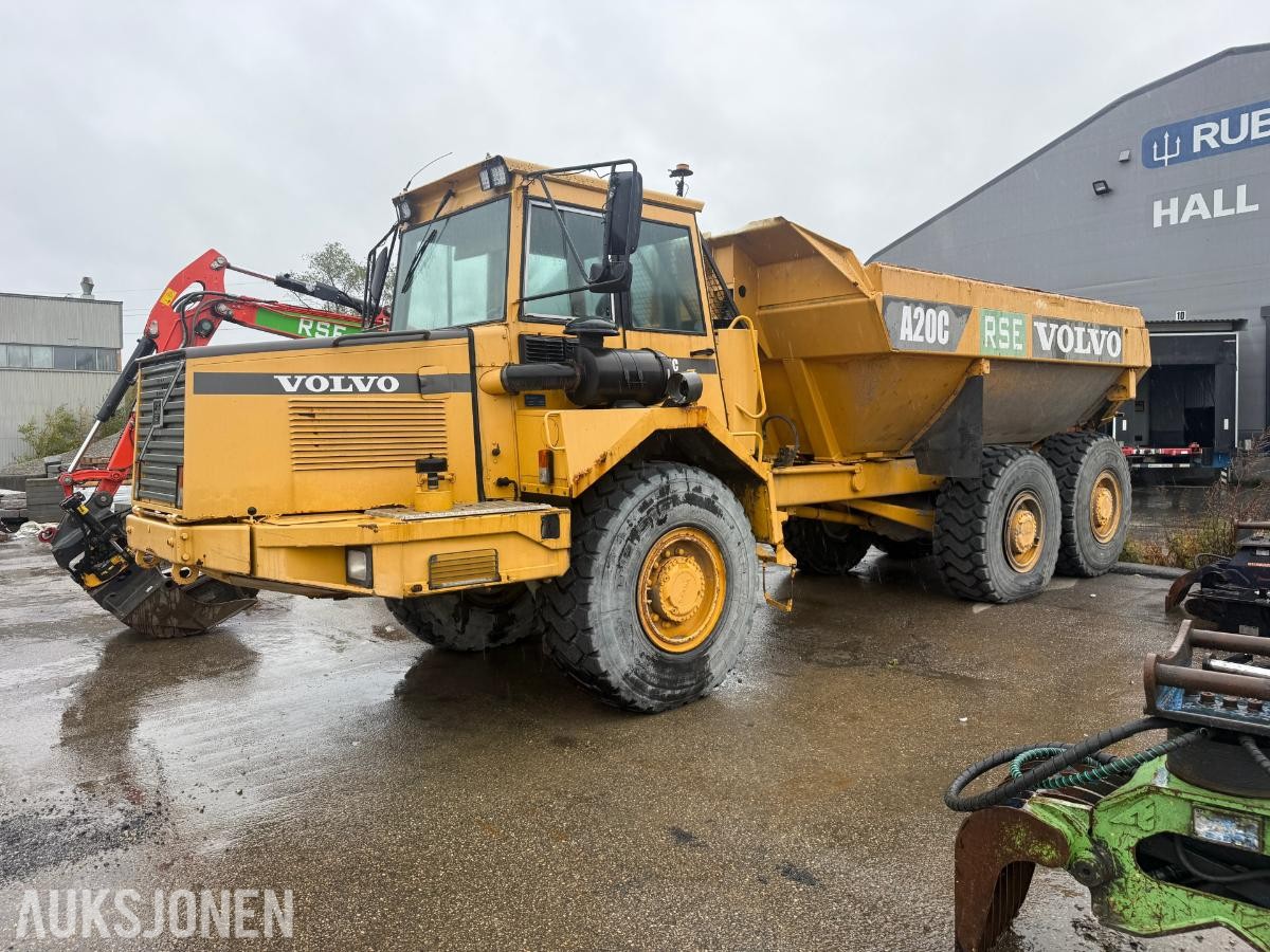 1999 Volvo A20C Dumper – 15 612 timer