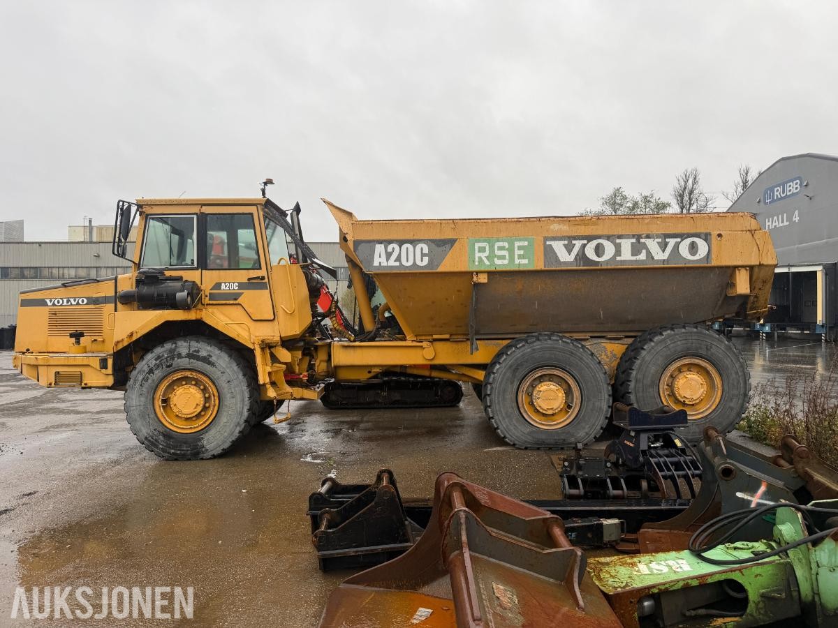 1999 Volvo A20C Dumper – 15 612 timer