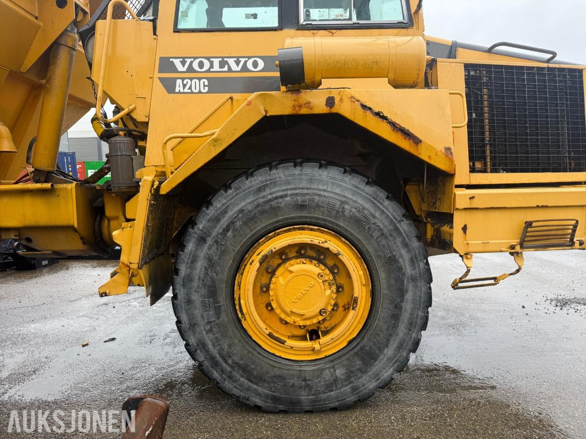 1999 Volvo A20C Dumper – 15 612 timer