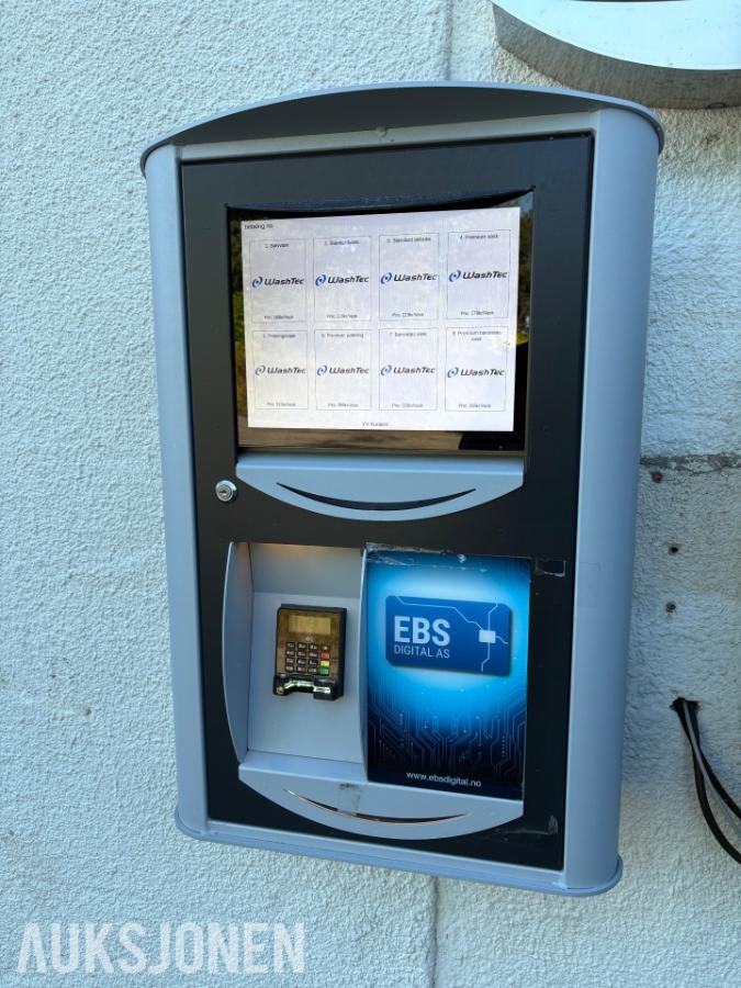 2023 EBS Digital Betalingsterminal / betalingsautomat for bilvaskehall