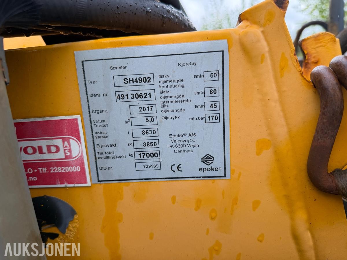 2017 EPOKE SIRIUS COMBI AST - KOMBINERT SALT-/SAND- OG LAKESPREDER