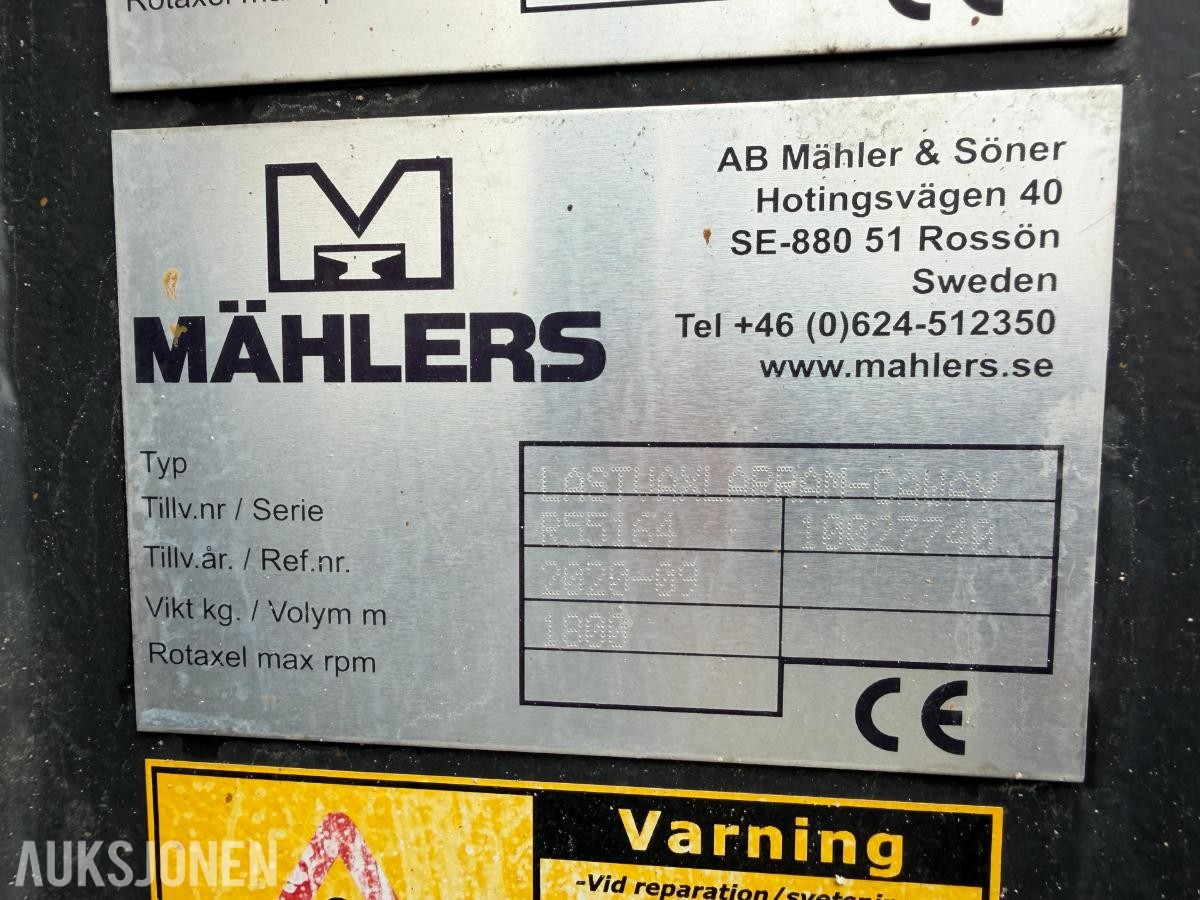 2012 Falköping CLC-857 sand- og saltstrøer m/Mählers Caway