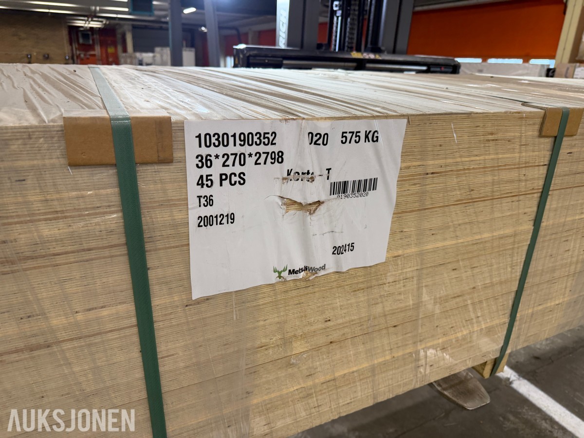 2024 Metsä Wood Kerto-T T36 bjelker