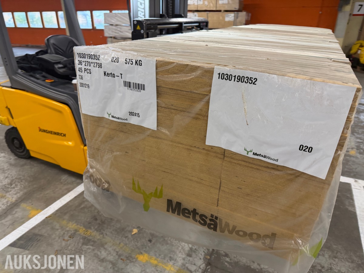 2024 Metsä Wood Kerto-T T36 bjelker