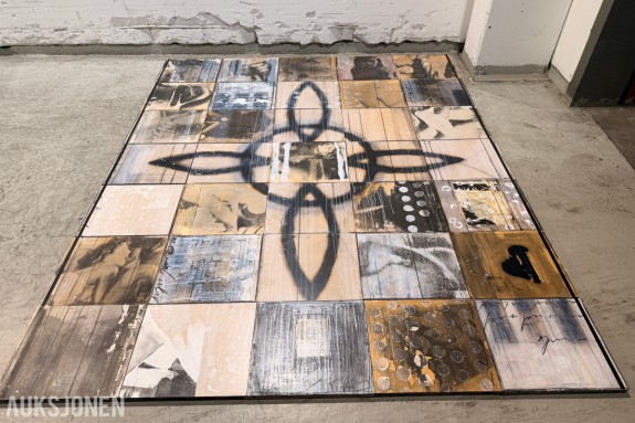 1998 Asle Nyborg - «Blushing Pilgrims I» 35 malte paneler
