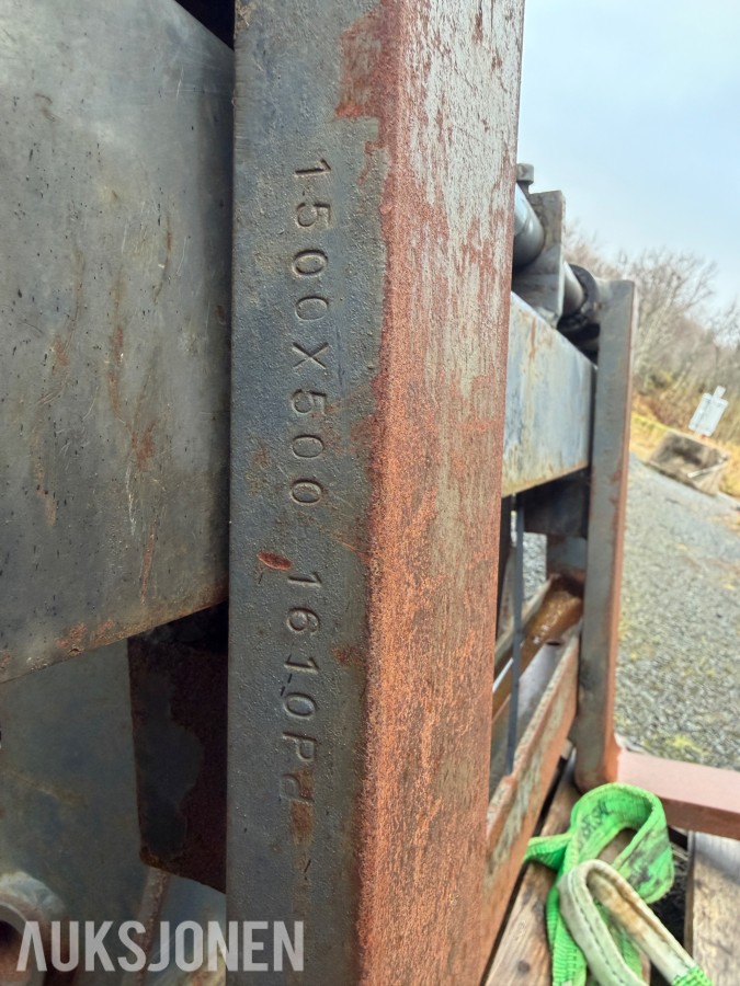 Hydraulisk pallegaffel