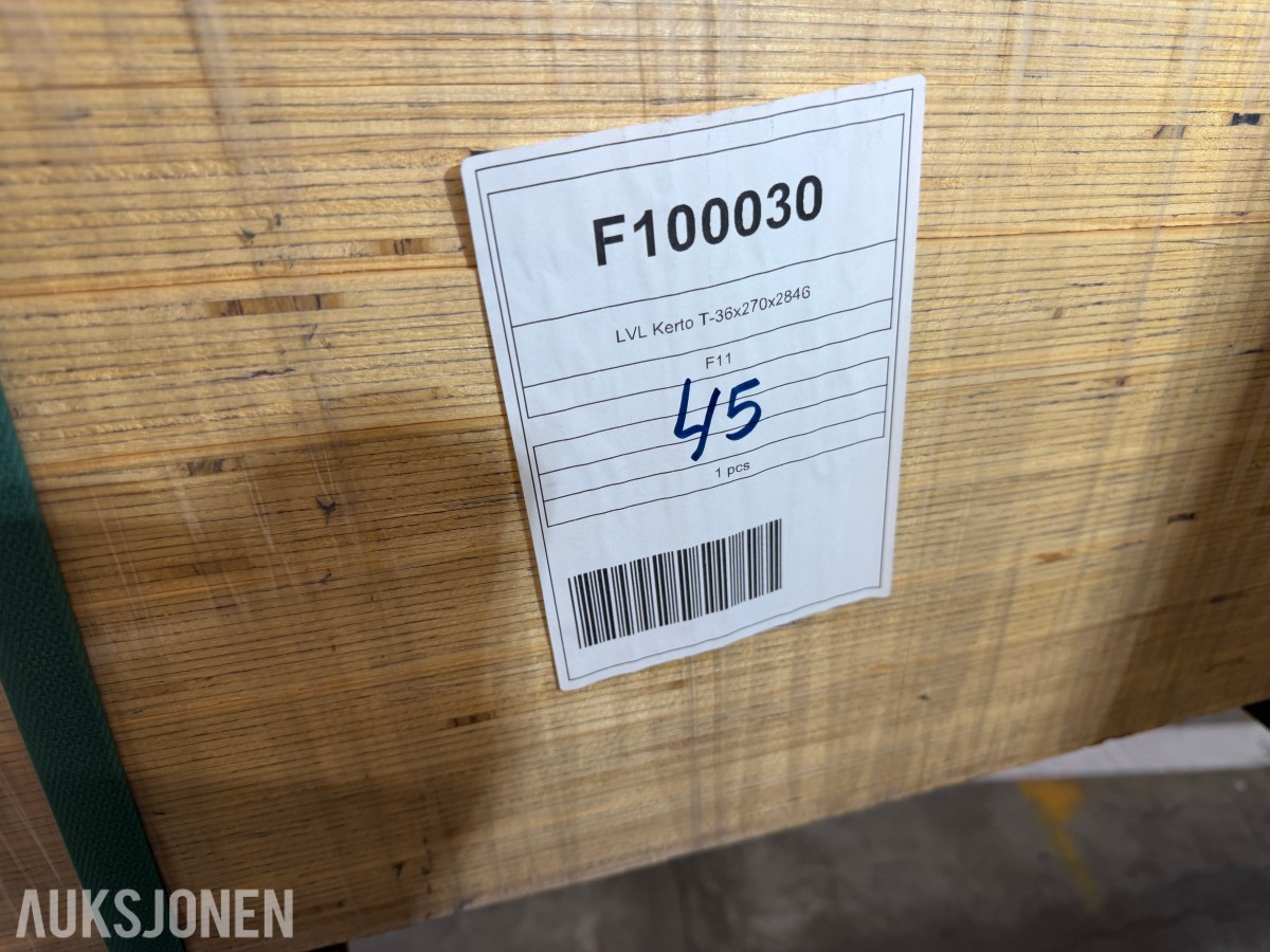 2024 Metsä Wood Kerto LVL T36 / Kerto-T bjelker