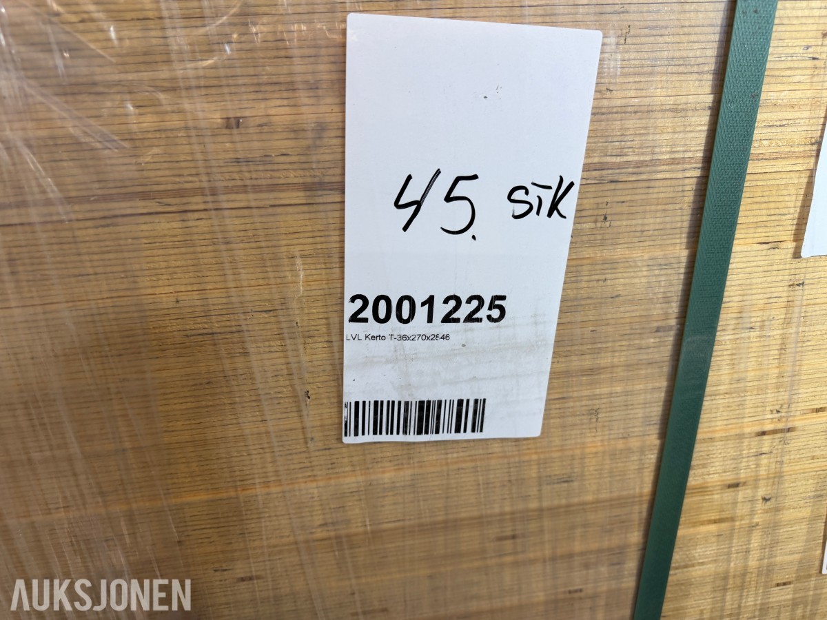 2024 Metsä Wood Kerto LVL T36 / Kerto-T bjelker