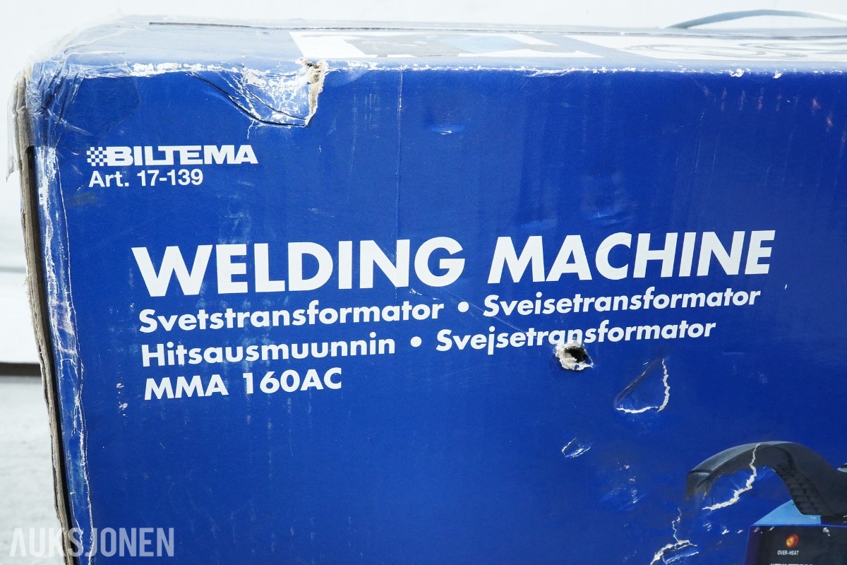 Verksted parti med generator, kompressor, støvsugere og elektroverktøy