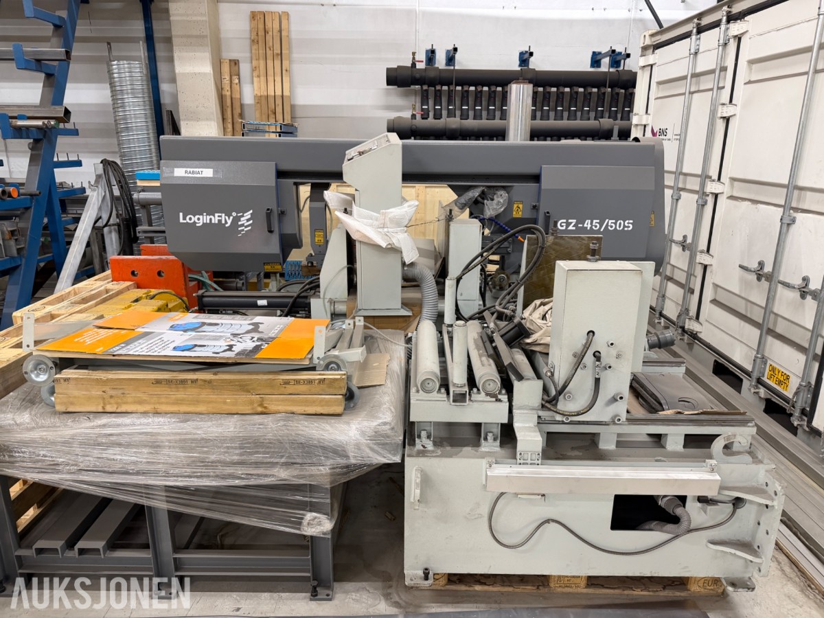 LoginFly GZ-45/50S automatisk metallbåndsag